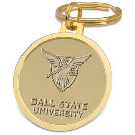 Jardine - Ball State Cardinals Split-Wire Key Ring - Gold