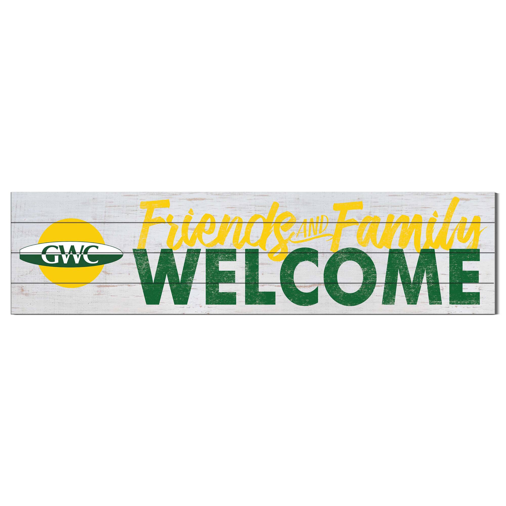 Golden West College 10" x 40" Friends & Family Welcome Sign