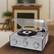 Alt View 12. Jensen - 3-Speed Stereo Turntable with AM/FM - Silver.