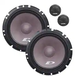 Alpine - SXE-1751S, SXE 6.5" 2-Way Component Speakers - 280W