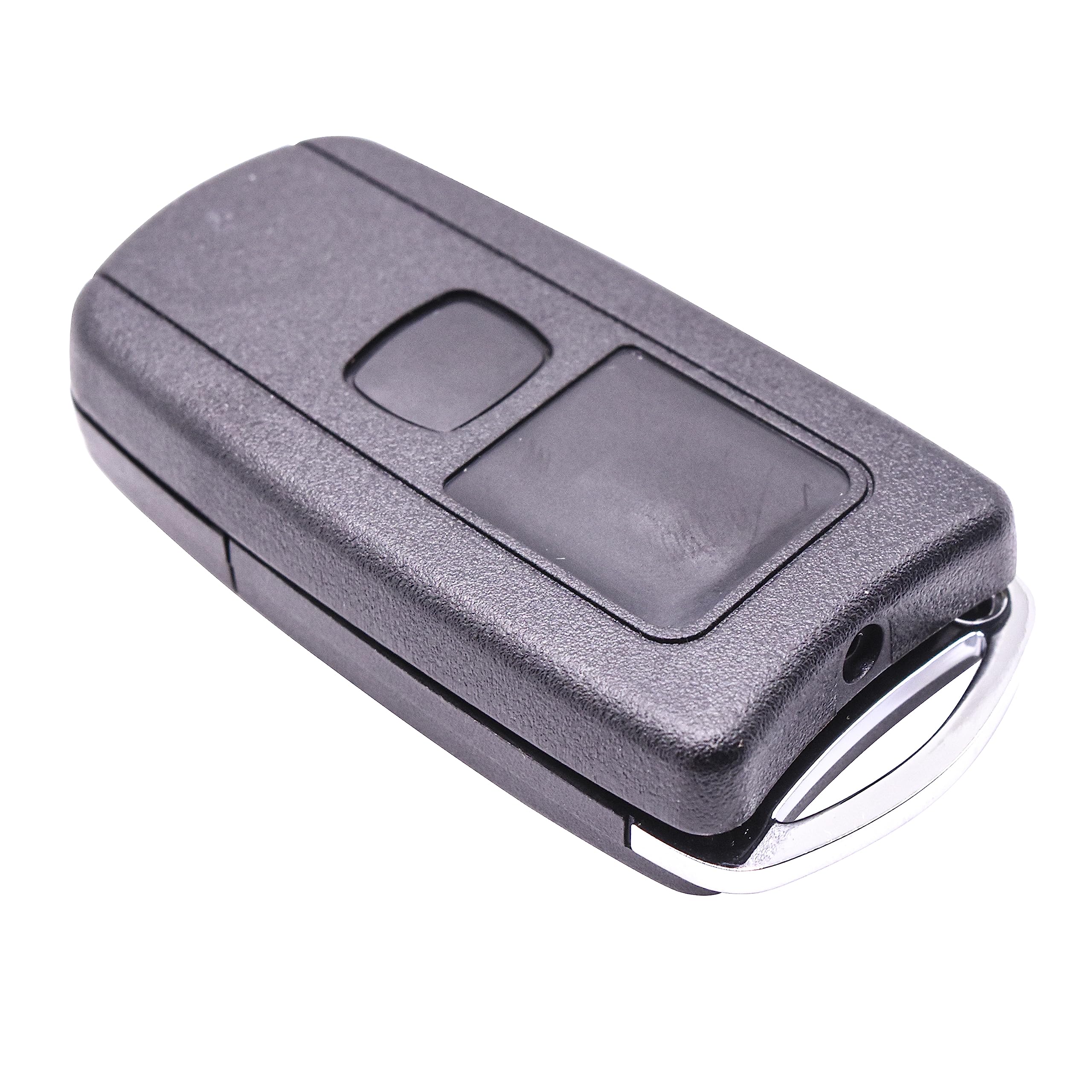 Alt View 3. HQRP - Flip Key Fob Shell Case 4-Button Replacement for Acura MDX RDX TL TSX ZDX Honda Accord - Black.