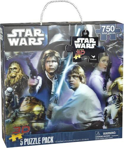 Front Standard. Star Wars - Super 3D Assorted Puzzles.