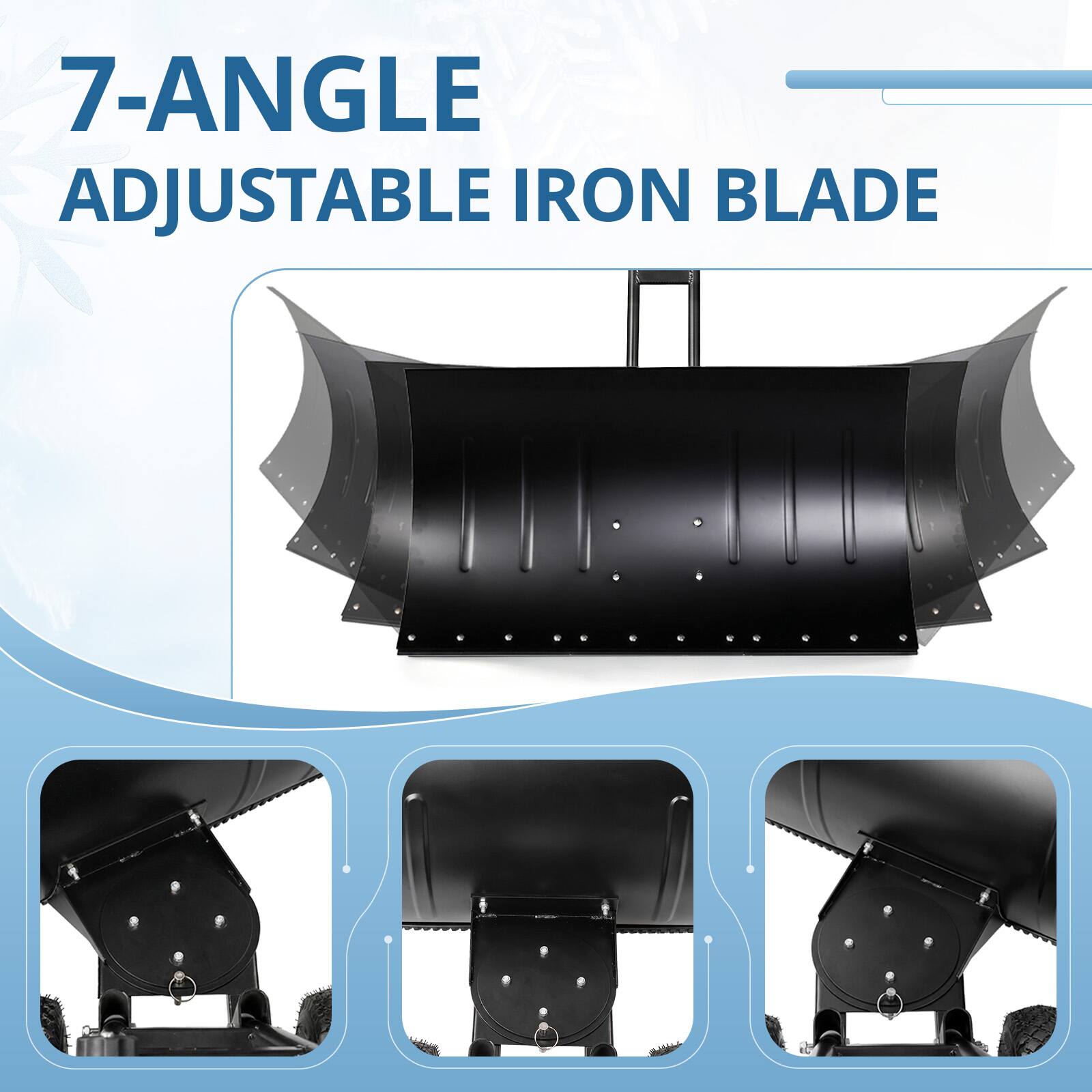 7-ANGLE ADJUSTABLE IRON BLADE