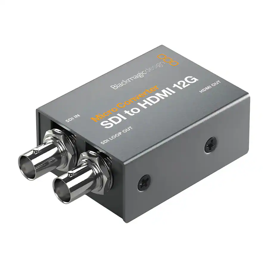 Blackmagic Design Micro Converter SDI to HDMI 12G, USB Type C Power ...