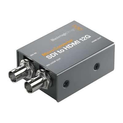 Blackmagic Design Micro Converter SDI to HDMI 12G, USB Type C Blackmagic Design Micro Converter SDI to HDMI 12G, USB Type C