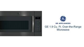 Features: GE 1.9 Cu. Ft. Over-the-Range Microwave