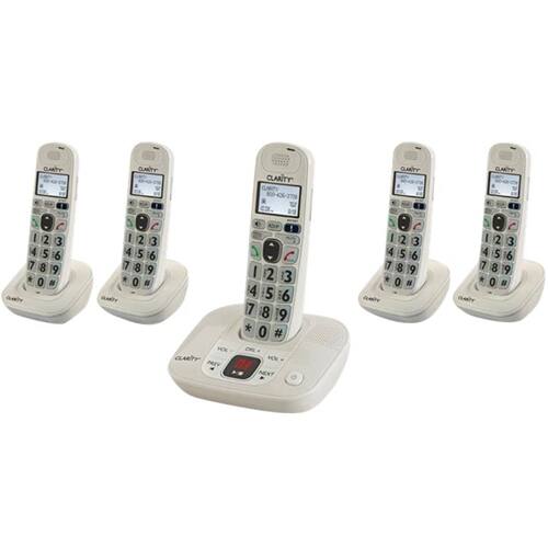 Angle. Clarity - 53174.000 DECT 6.0 Expandable Cordless Phone System with Digital Answering System.
