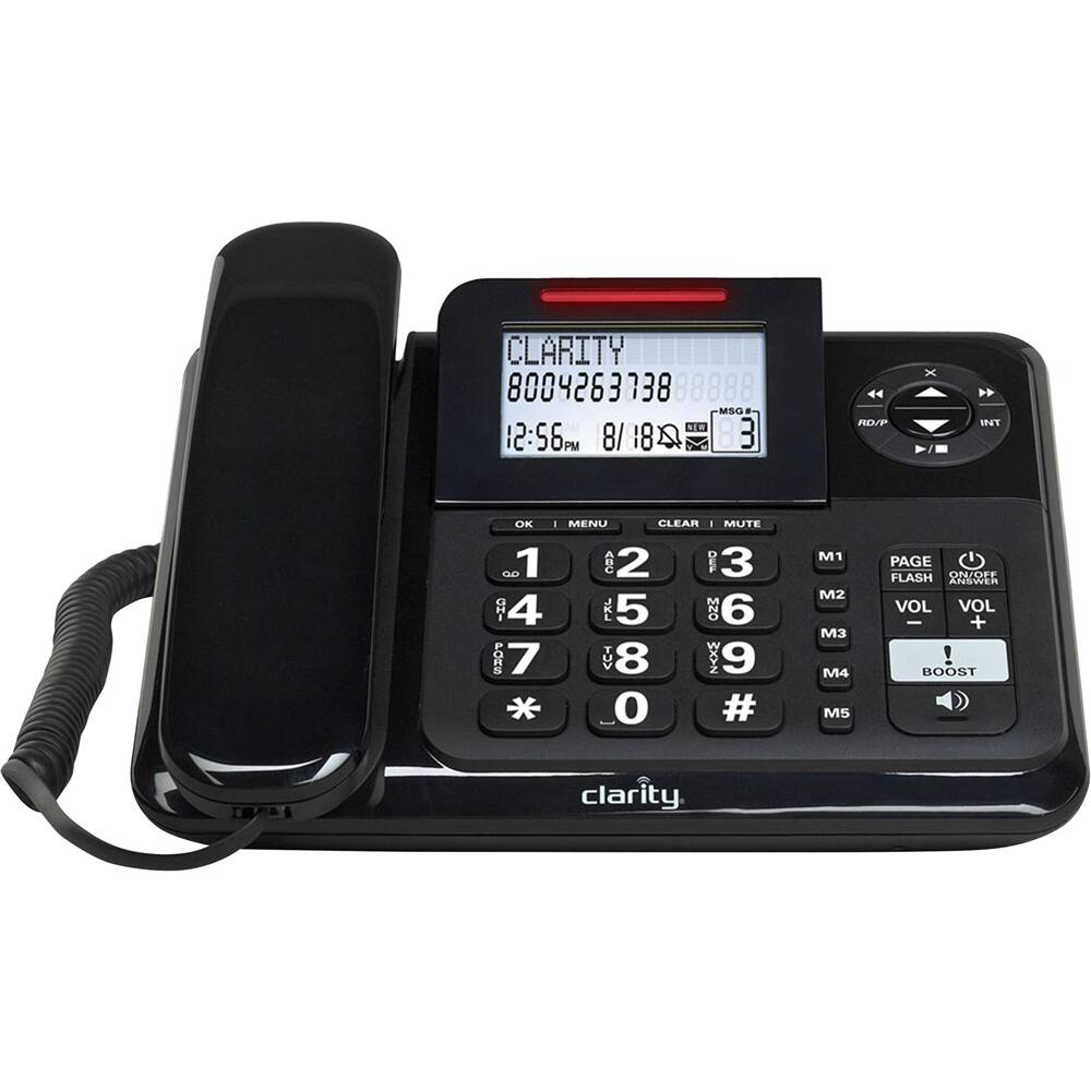 Alt View 13. Clarity - 53727.000 Expandable Cordless Phone System with Digital Answering System.