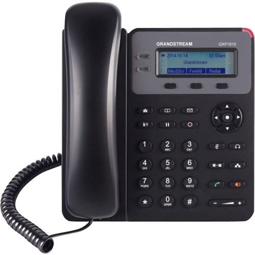 Angle View: Grandstream - GXP1610 HD IP Corded Phone