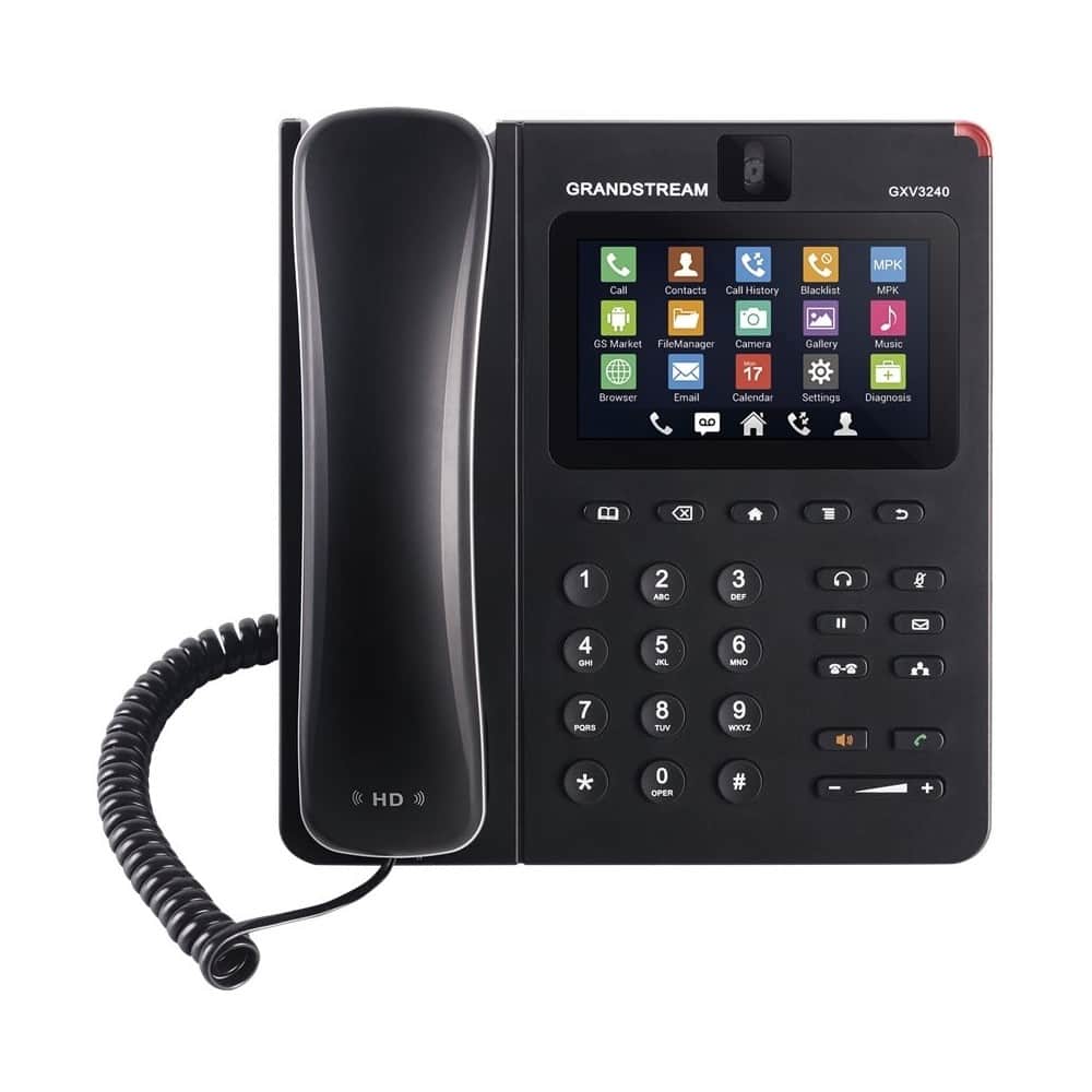 Angle. Grandstream - GXV3240 Cordless Phone.