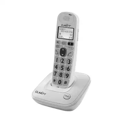 Angle. Clarity - 53704.000 DECT 6.0 Expandable Cordless Phone System - Multi.