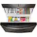 Alt View 14. LG - 25.4 Cu. Ft. French Door Refrigerator - Black/stainless steel.