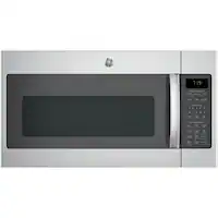 GE - 1.9 Cu. Ft. Over-the-Range Microwave with Sensor Cooking and Steam Cleaning - Stainless Steel - Front_Zoom