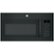 Front Zoom. GE - 1.7 Cu. Ft. Over-the-Range Microwave with Sensor Cooking - Black.