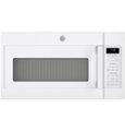 Front Zoom. GE - 1.9 Cu. Ft. Over-the-Range Microwave with Sensor Cooking - White.