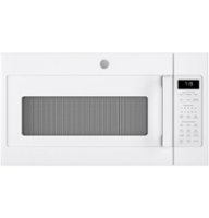 GE - 1.9 Cu. Ft. Over-the-Range Microwave with Sensor Cooking - White - Front_Zoom