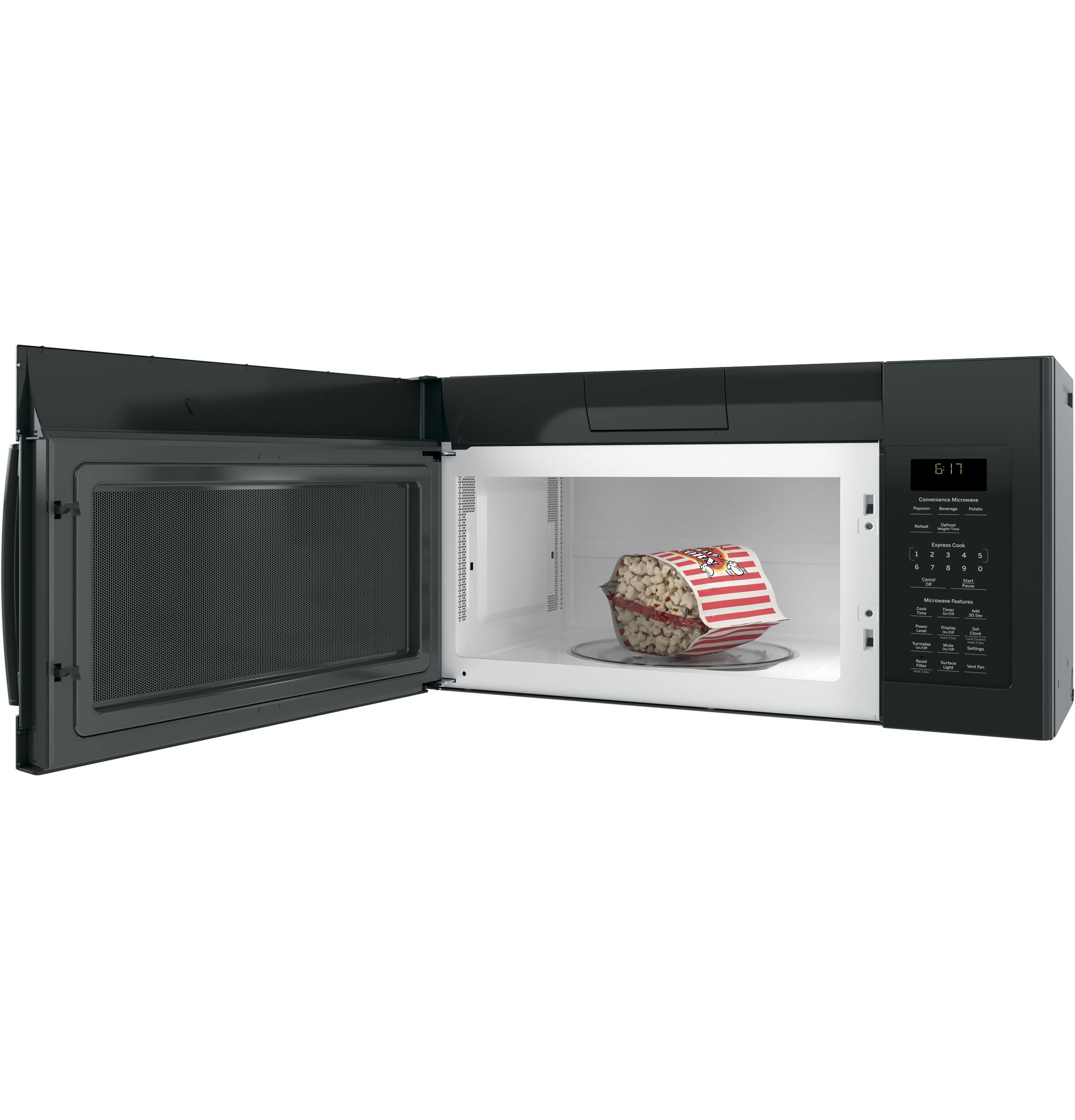 Best Buy GE 1.7 Cu. Ft. OvertheRange Microwave Black JVM6172DKBB