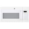 Front. GE - 1.7 Cu. Ft. Over-the-Range Microwave with Sensor Cooking - White.
