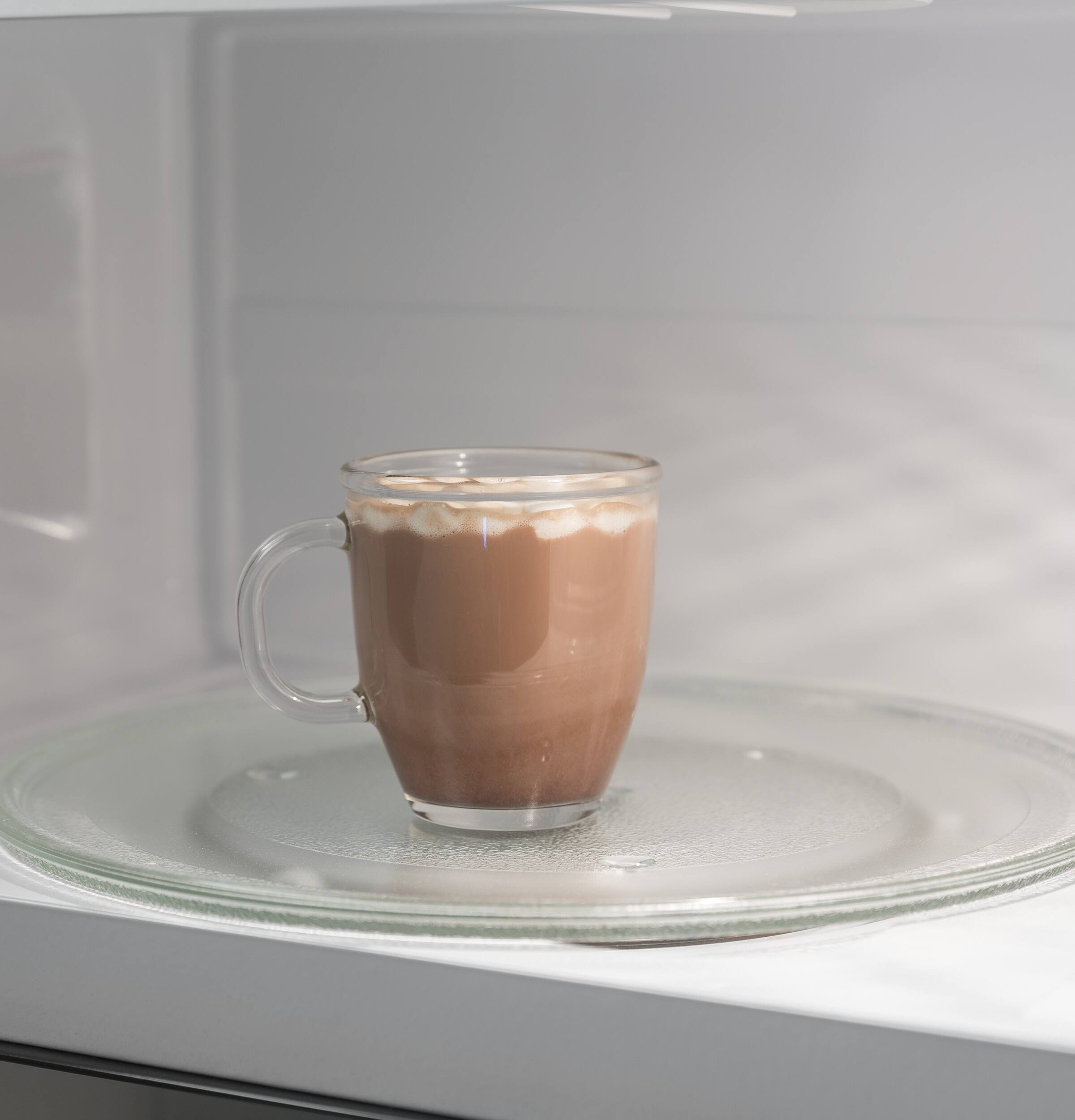 Alt View 16. GE - 1.7 Cu. Ft. Over-the-Range Microwave - Stainless Steel.