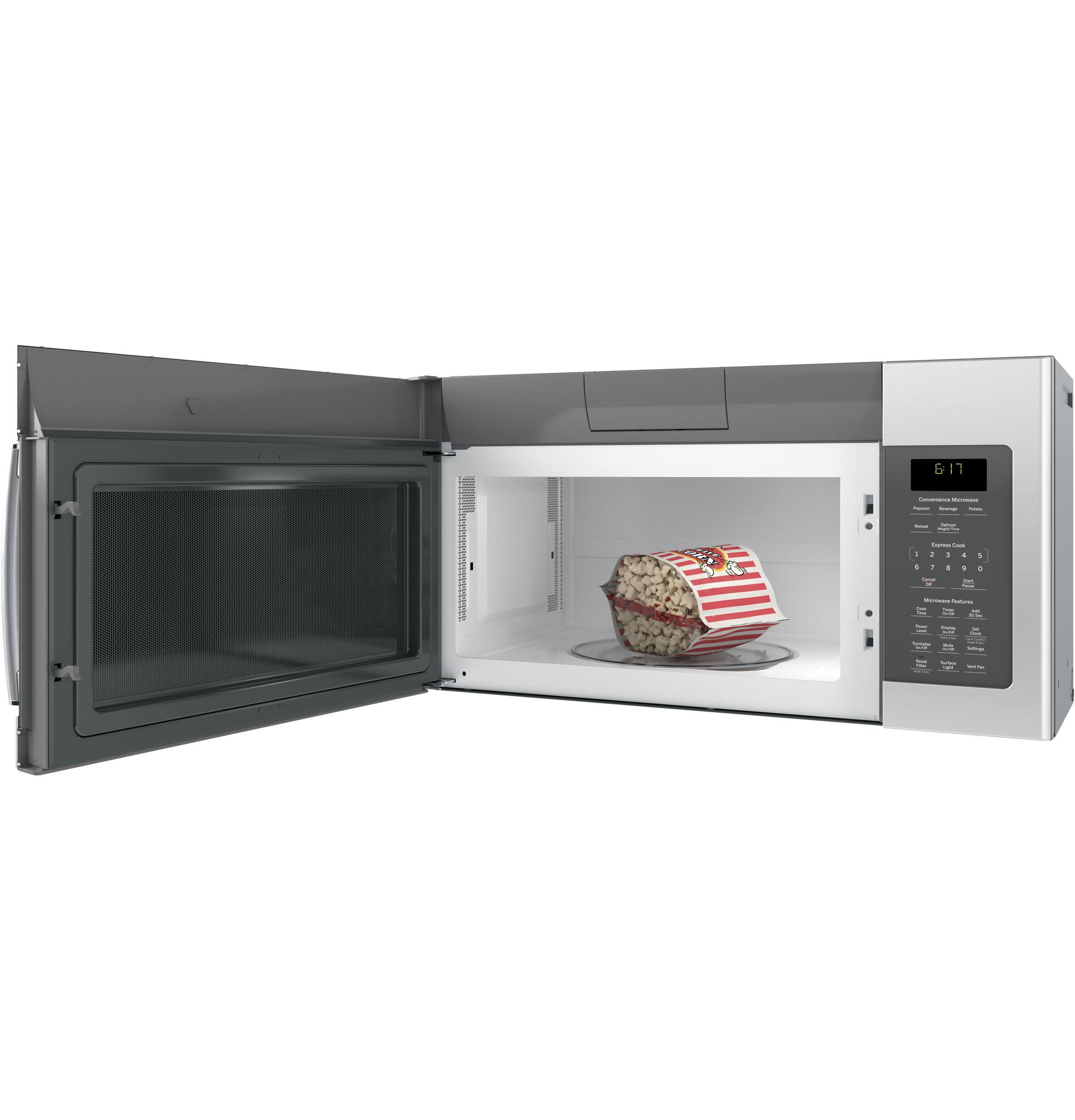 GE 1.7 Cu. Ft. OvertheRange Microwave with Sensor Cooking Stainless
