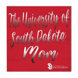 Jardine - South Dakota Coyotes 10'' x 10'' Mom Plaque - Red