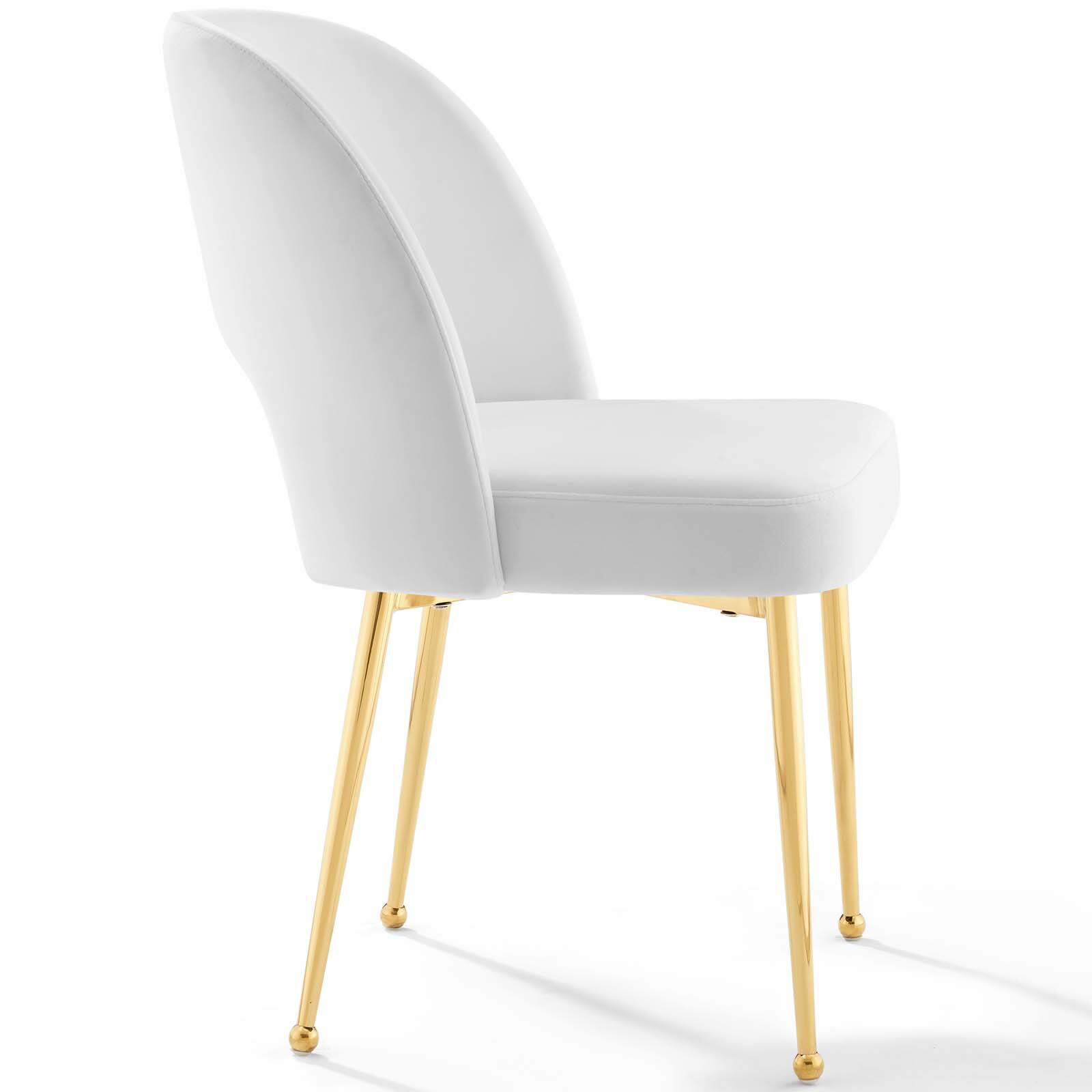 Alt View 2. Modway - Rouse Dining Room Side Chair by Modway - White.