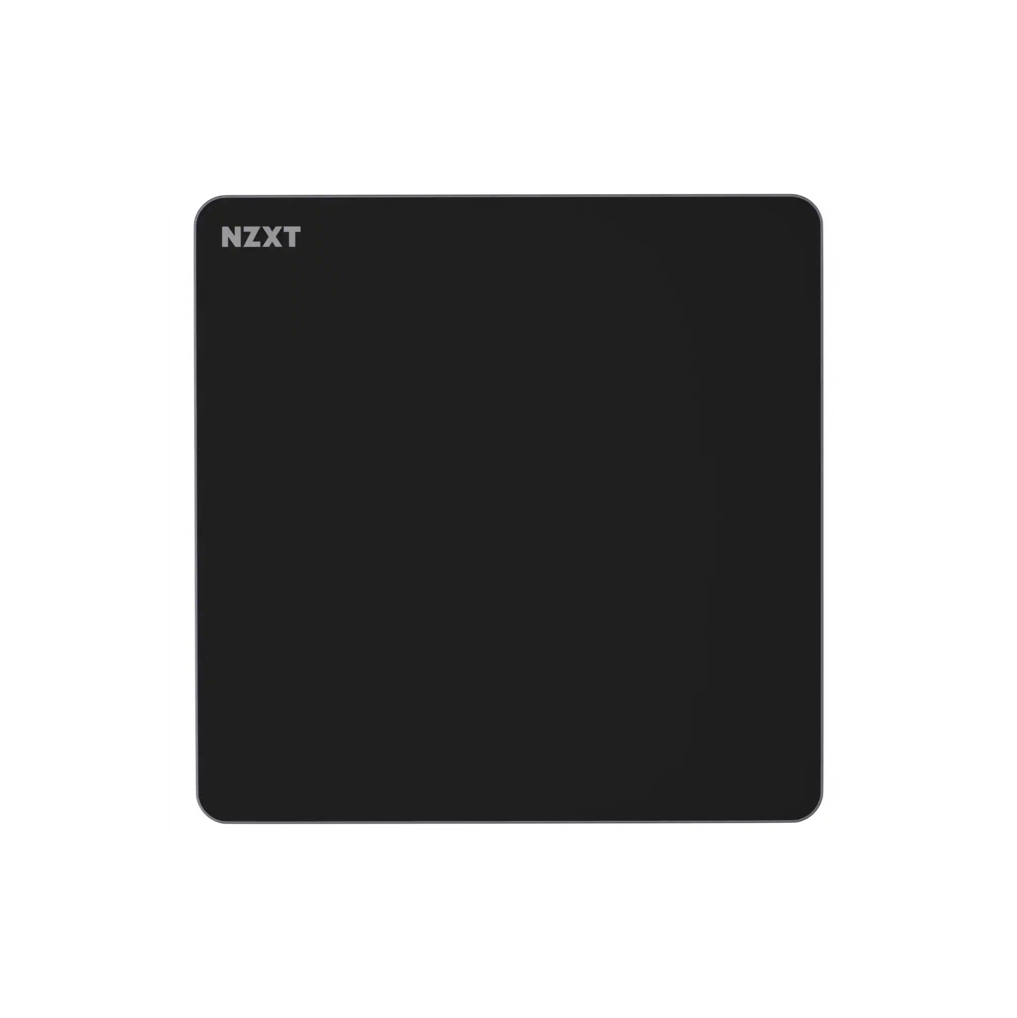 Front. NZXT - Zone Elite Premium Gaming Mouse Pad with Ultra-Smooth Nano-Knit Cloth Surface (Large) - Black.