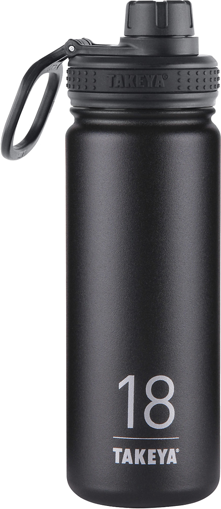 Best Buy: Takeya Originals 18-Oz. Insulated Stainless Steel Water Bottle  Asphalt 50001