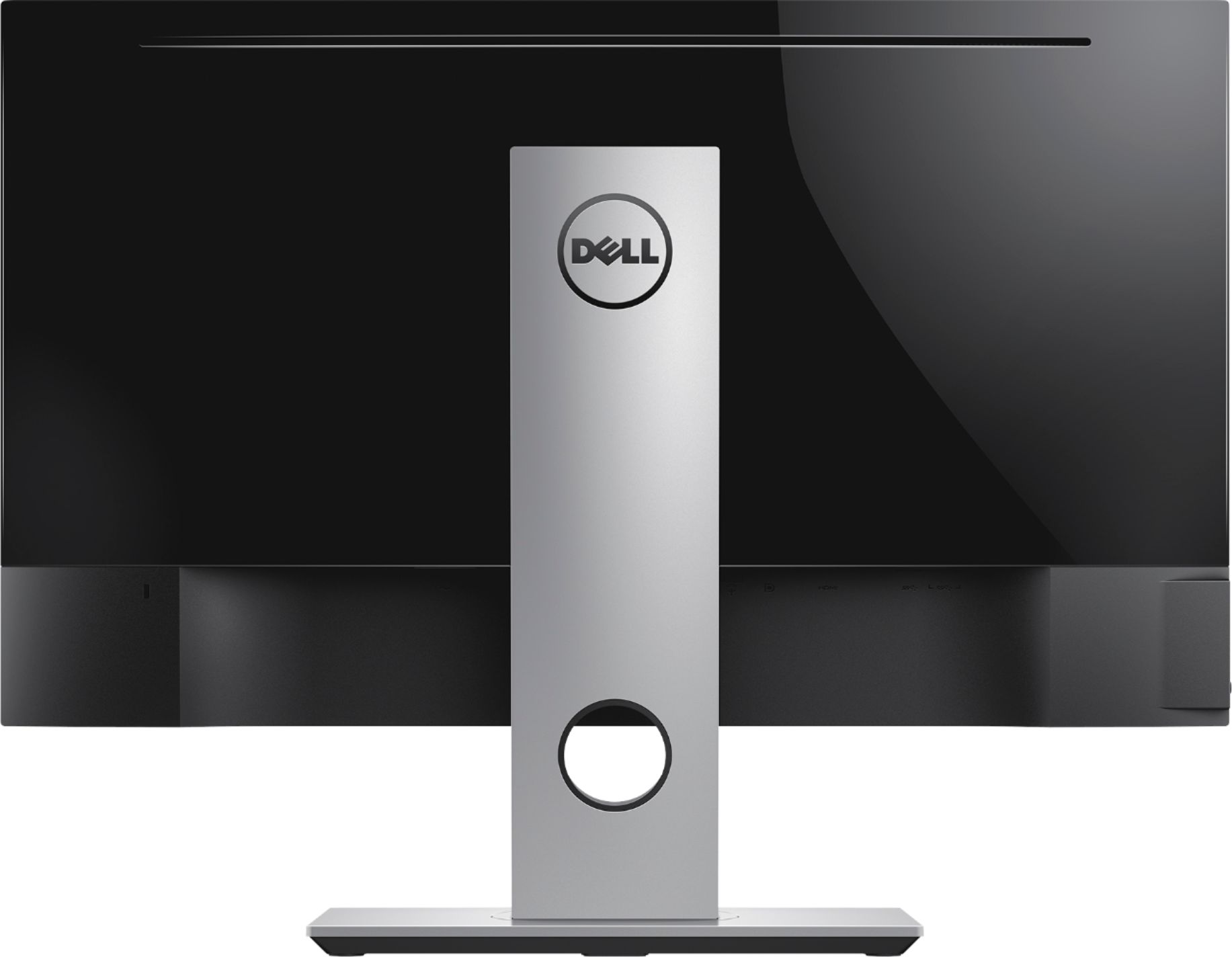 Back View: Dell - 27" LED QHD G-SYNC Monitor - Black