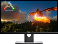 Front Zoom. Dell - 27" LED QHD G-SYNC Monitor - Black.