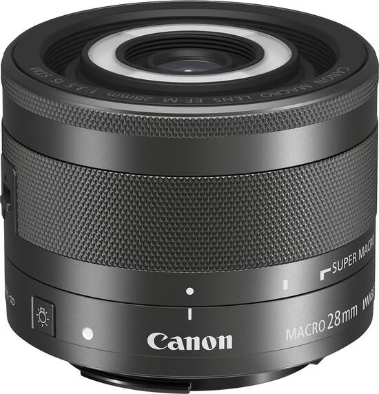 canon ef m 28mm f 3 5 macro is stm lens for eos m series cameras black