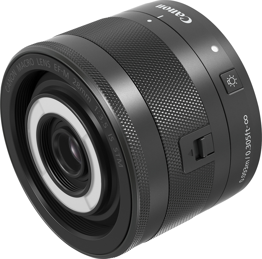 Best Buy: Canon EF-M 28mm f/3.5 MACRO IS STM Lens for EOS M Series