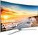 Angle. Samsung - 65" Class (64.5" Diag) - Curved LED - 2160p - Smart - 4K Ultra HD TV with High Dynamic Range - Silver.