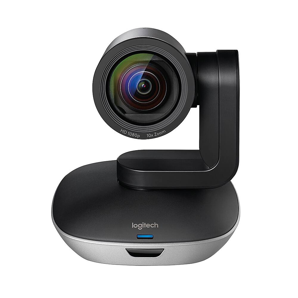 Alt View 15. Logitech - GROUP Videoconferencing System for Mid to Large-sized Meeting Rooms - Black.