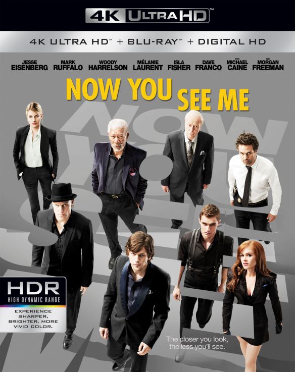  Now You See Me [4K Ultra HD Blu-ray/Blu-ray] [Includes Digital Copy] [2013]