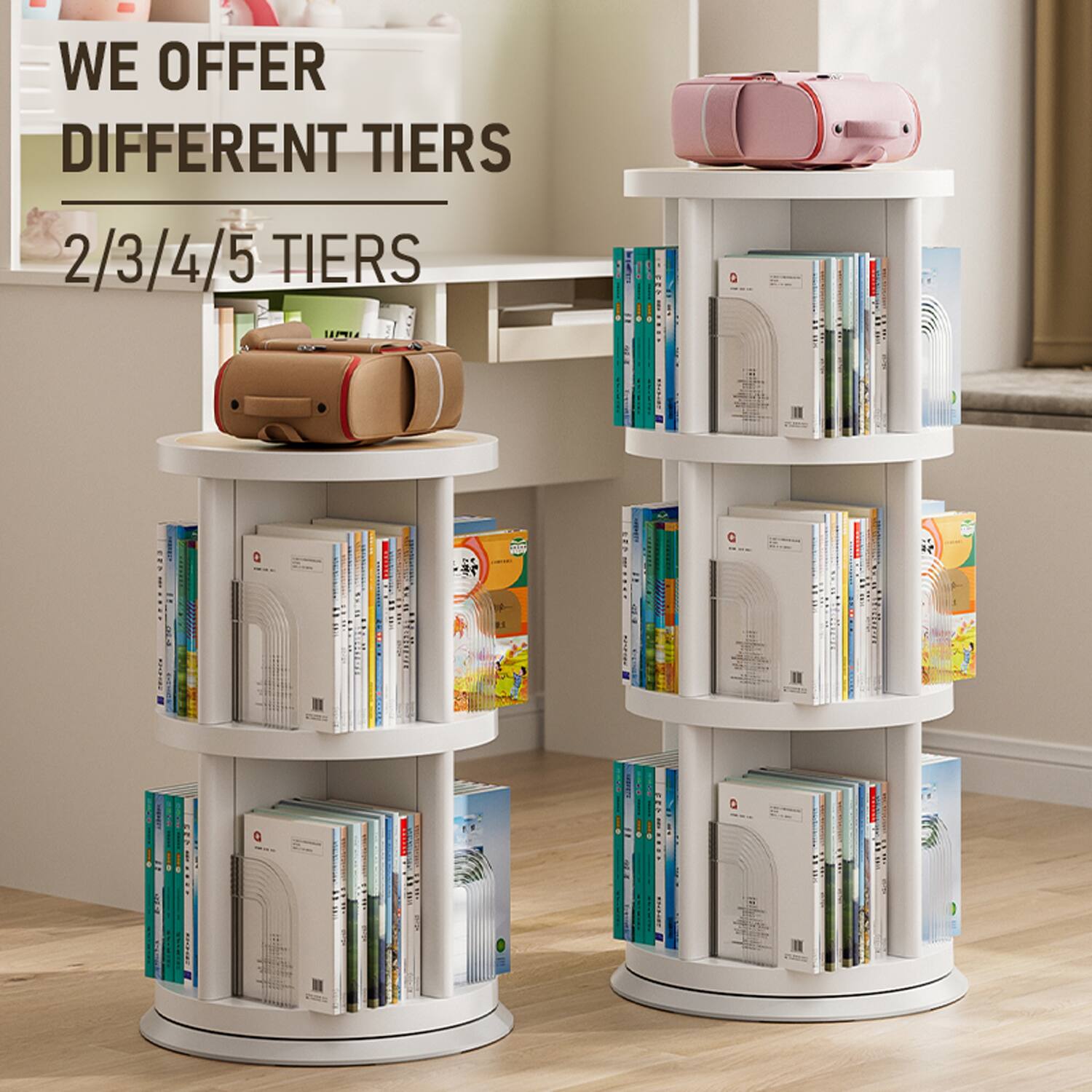 WE OFFER DIFFERENT TIERS  
2/3/4/5 TIERS