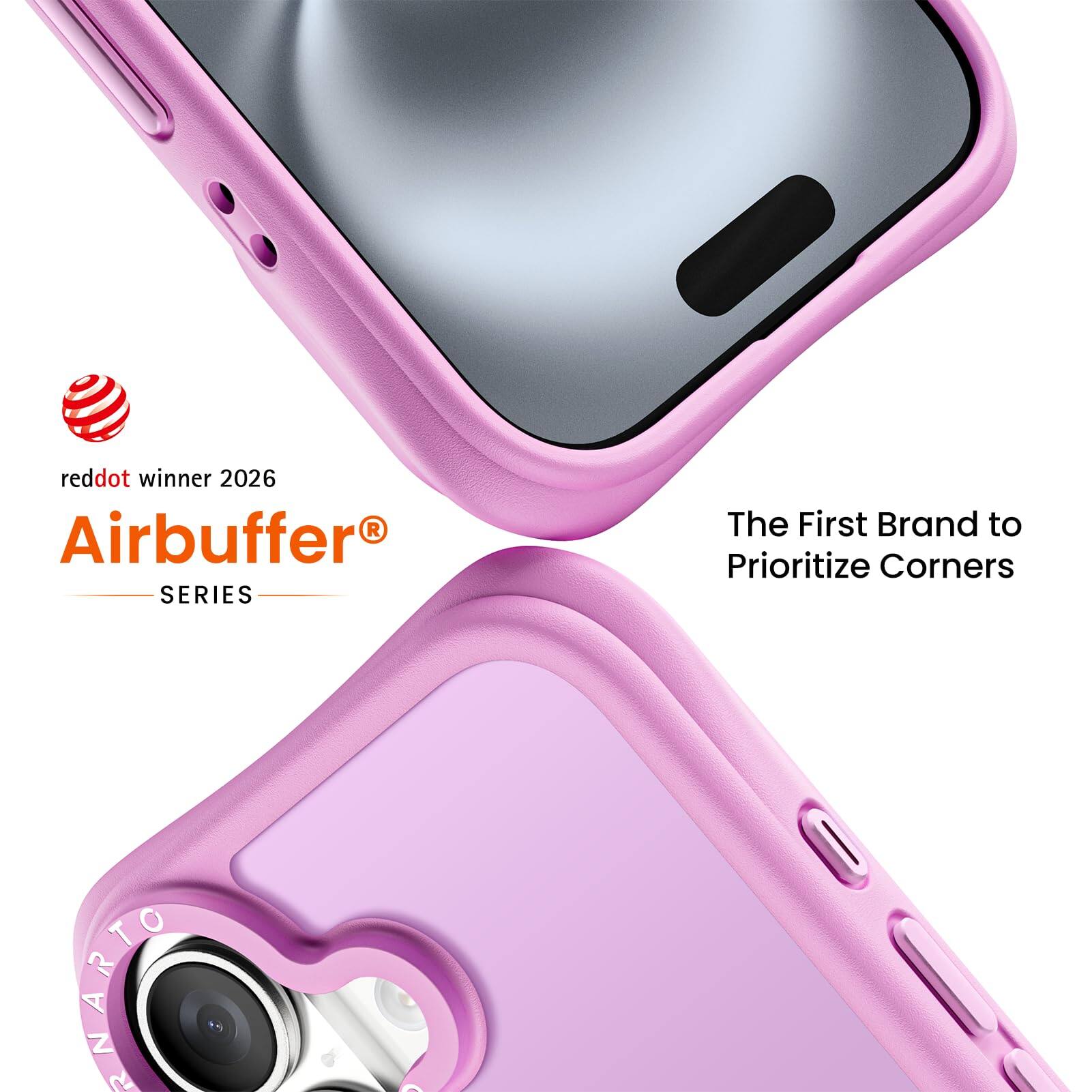 reddot winner 2026  
Airbuffer® SERIES  
The First Brand to Prioritize Corners  
ANARTO