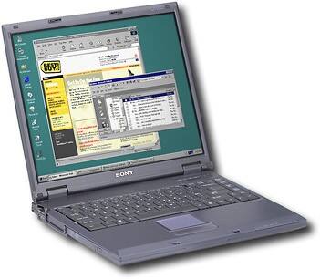Angle Standard. Sony - Sony VAIO Notebook.