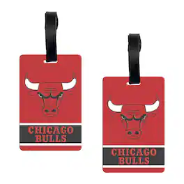WinCraft - Chicago Bulls Luggage Tag 2-Pack - Multicolor