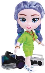Loyal Subjects - For Keeps - Ella Girl with Cupcake Keepsake Violet Hair 5" Action Figure (Net) - Collectibles