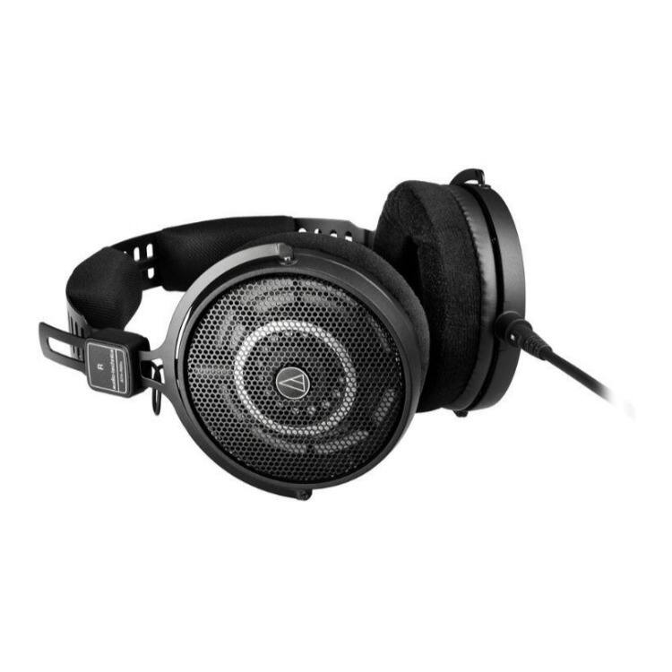 Angle. Audio-Technica - Audio-Technica ATH-R50x Open-Back Reference Headphones - Black.