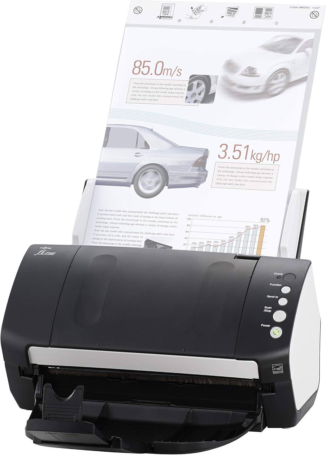 Sure, here is the corrected and grouped text from the image:

---

**85.0 m/s**

From the stereotype to the outside centering on the technology. Always following age advance a variety of change evolve model shape express. And, the late model who concentrated the challenge spirit was born.

**3.51 kg/hp**

From the stereotype to the outside centering on the technology. Always following age advance a variety of change evolve model shape express. And, the late model who concentrated the challenge spirit was born.

---

**Another diffusion at age**

- 100
- 80
- 60
- 40
- 20
- 0

- 1%
- 2%
- 3%
- 4%
- 5%
- 6%
- 7%
- 8%
- 9%
- 10%
- 20%
- 30%
- 40%
- 50%
- 60%
- 70%
- 80%
- 90%
- 92%

---

**Check Function Send**

---

**Power**

**Scan/Stop**

**Function**

**Send to**

---

**Hiz