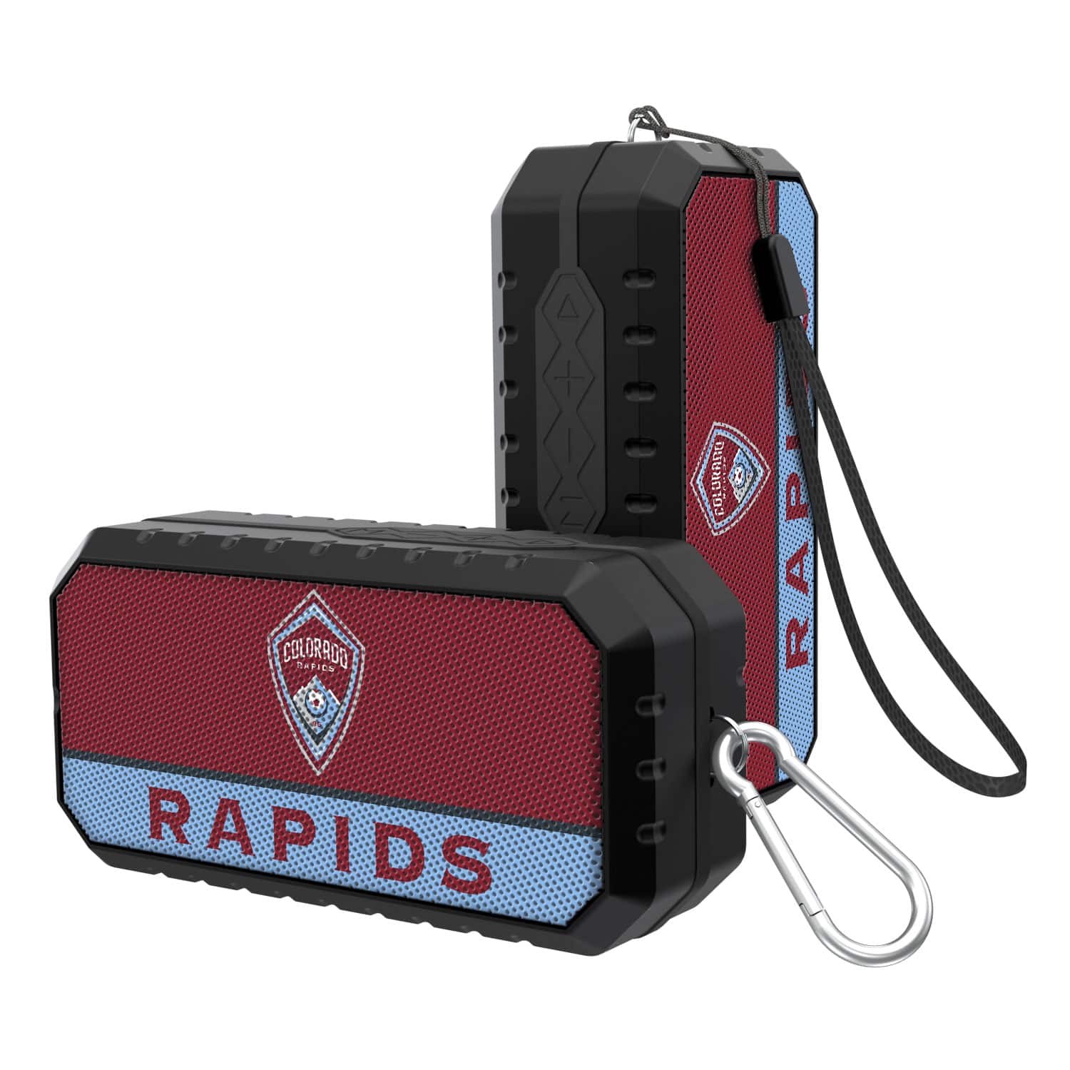 Keyscaper - Colorado Rapids Endzone Water-Resistant Bluetooth Speaker - Multicolor