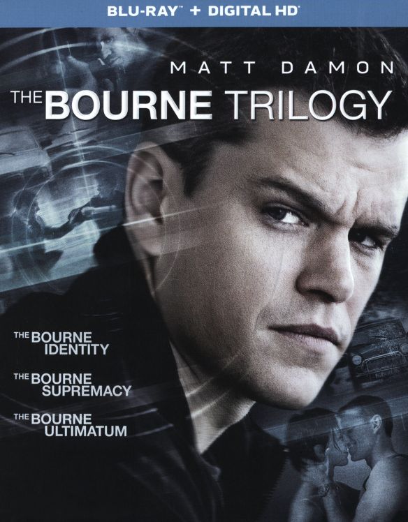  The Bourne Trilogy [Includes Digital Copy] [Blu-ray] [3 Discs]