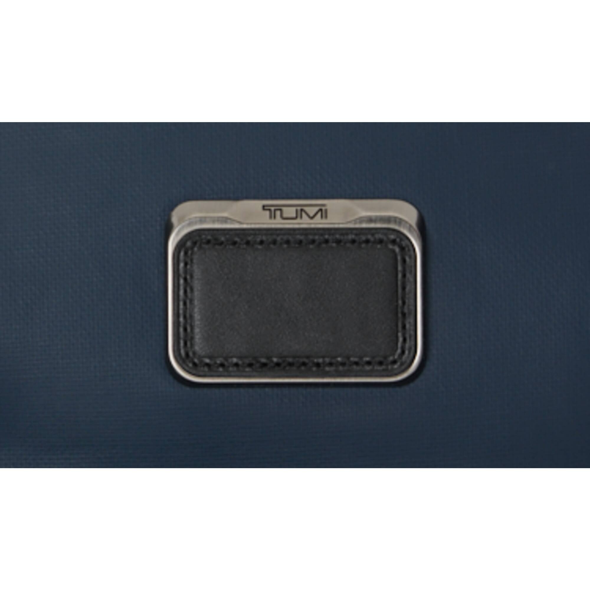 Alt View 1. TUMI - Alpha Bravo Academy Brief - Navy Coated Canvas.