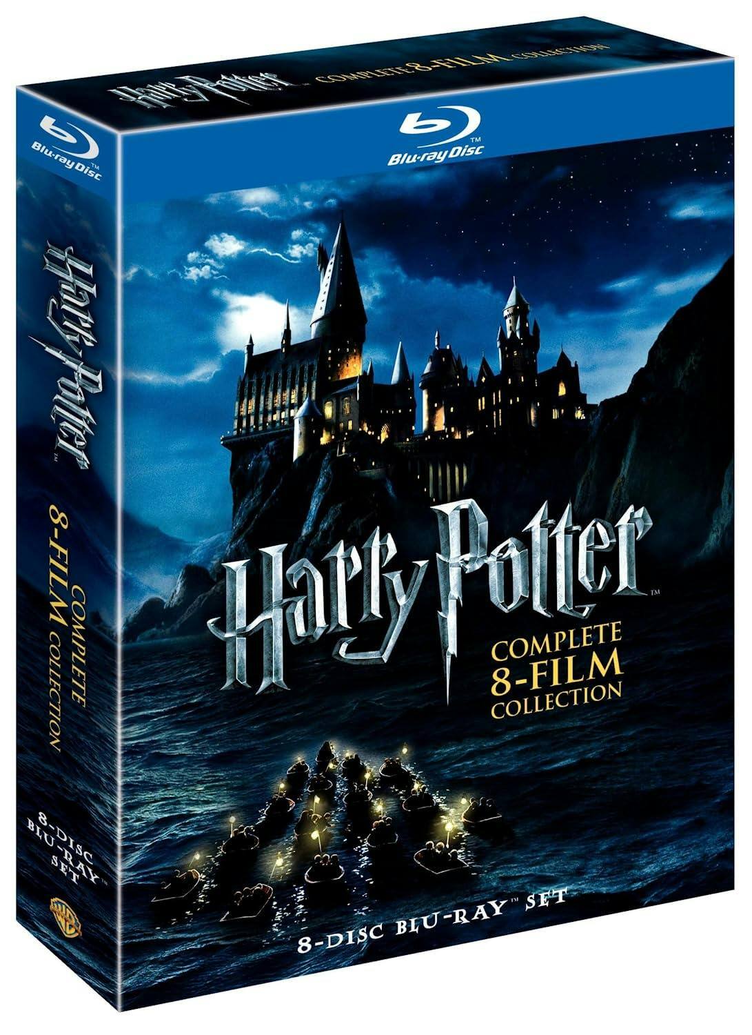 Angle. Harry Potter: Complete 8-film Collection (Blu-ray Set) [Blu-ray].