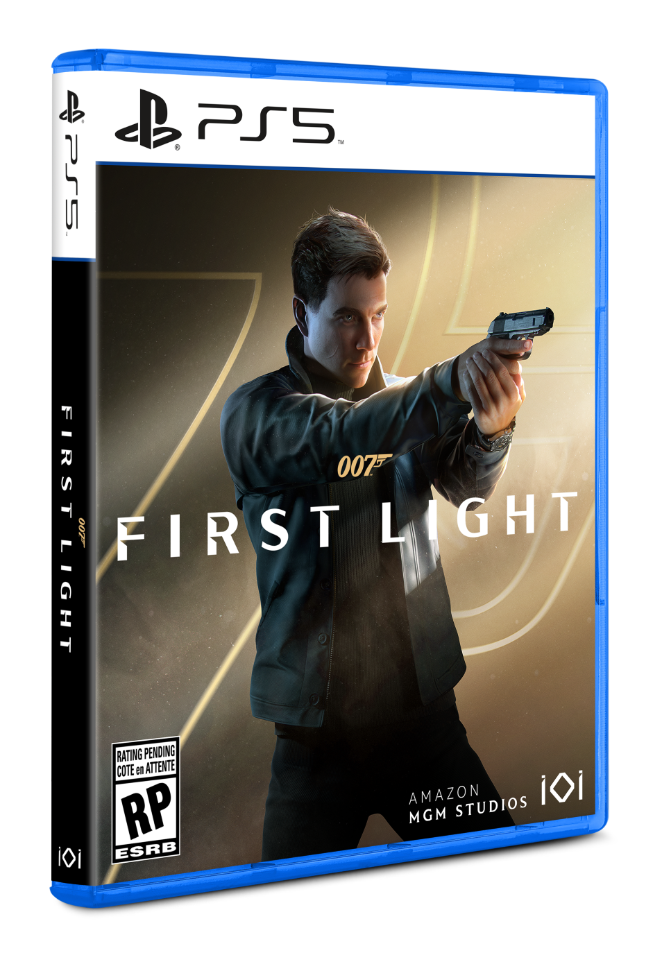 PS5  
FIRST LIGHT  
007F  
RATING PENDING  
COTE EN ATTENTE  
RP  
ESRB  
AMAZON STUDIOS  
MGM STUDIOS  
i0i