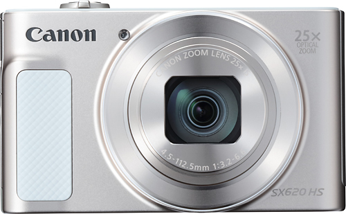 Canon - PowerShot SX620 HS 20.2-Megapixel Digital Camera - Silver