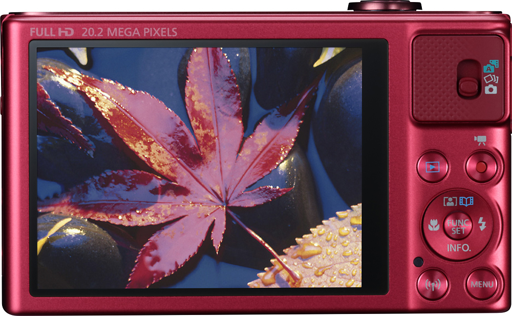 Best Buy: Canon PowerShot SX620 HS 20.2-Megapixel Digital Camera Red  1073C001