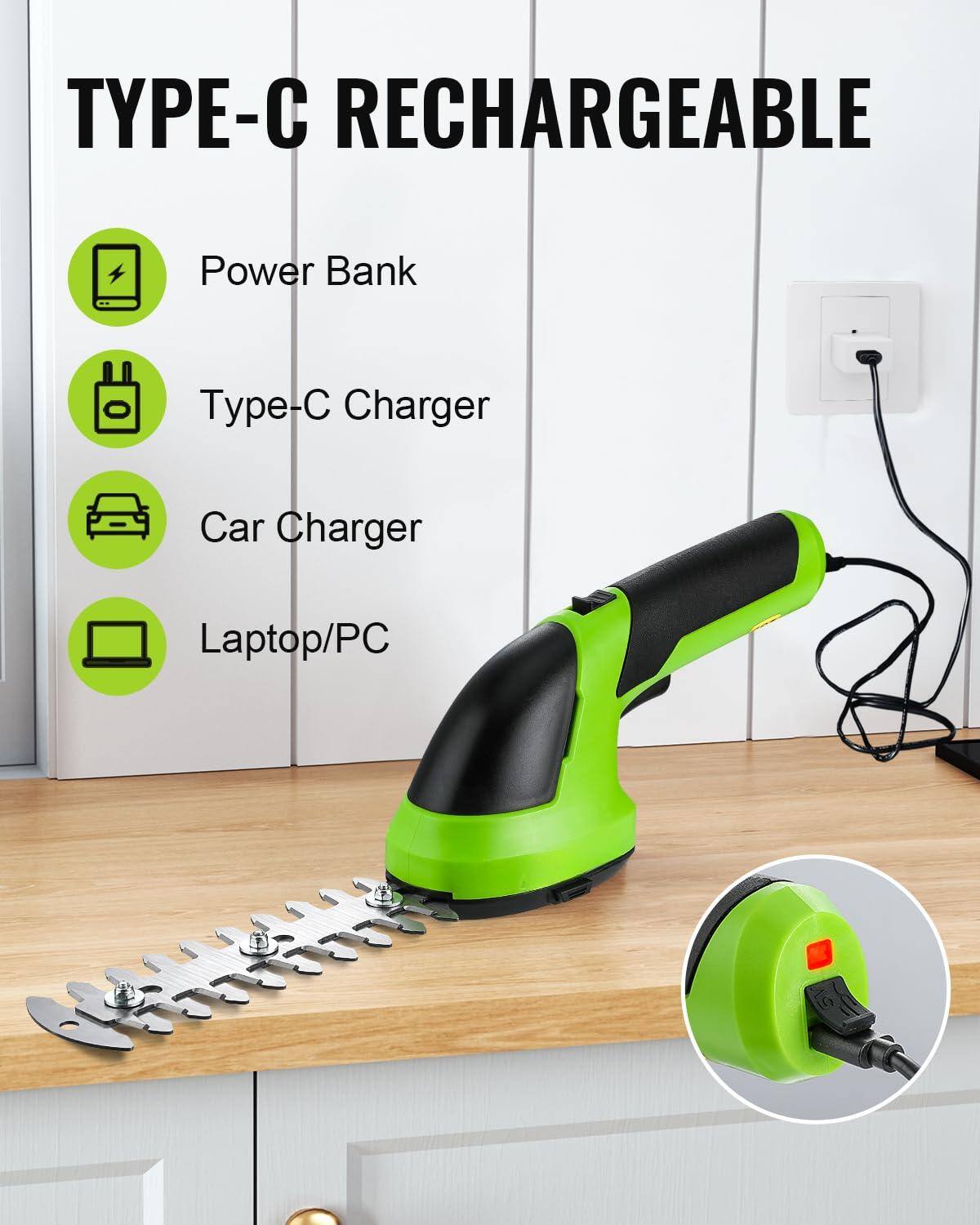 TYPE-C RECHARGEABLE

- Power Bank
- Type-C Charger
- Car Charger
- Laptop/PC